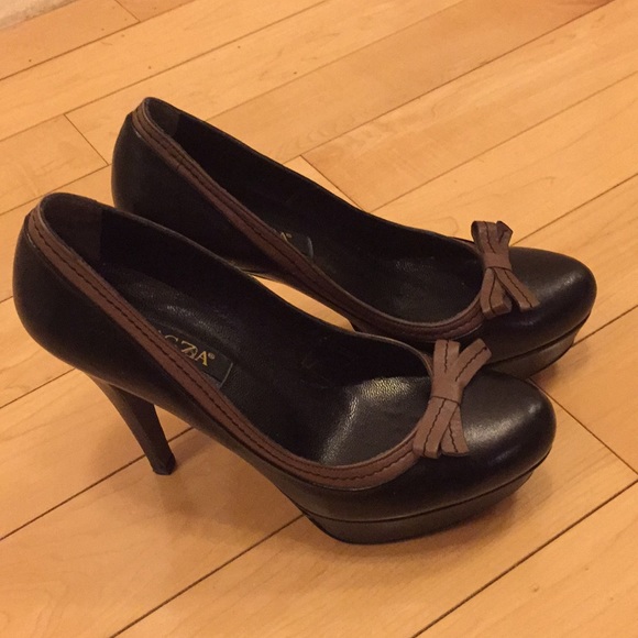 High heels leather pumps - Picture 4 of 5